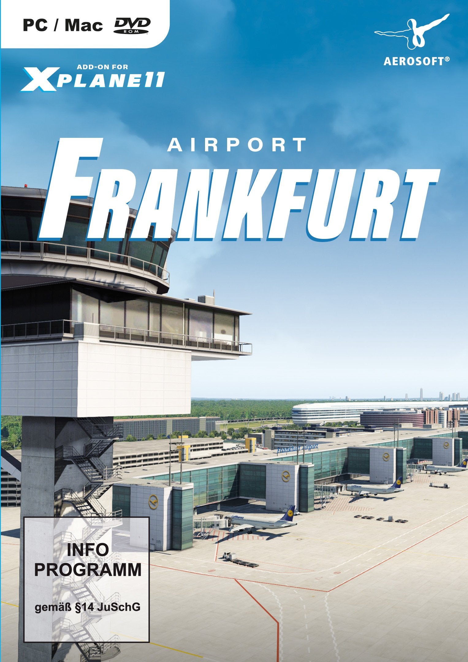 Airport Frankfurt (Add-on for XPlane11) PC DVD