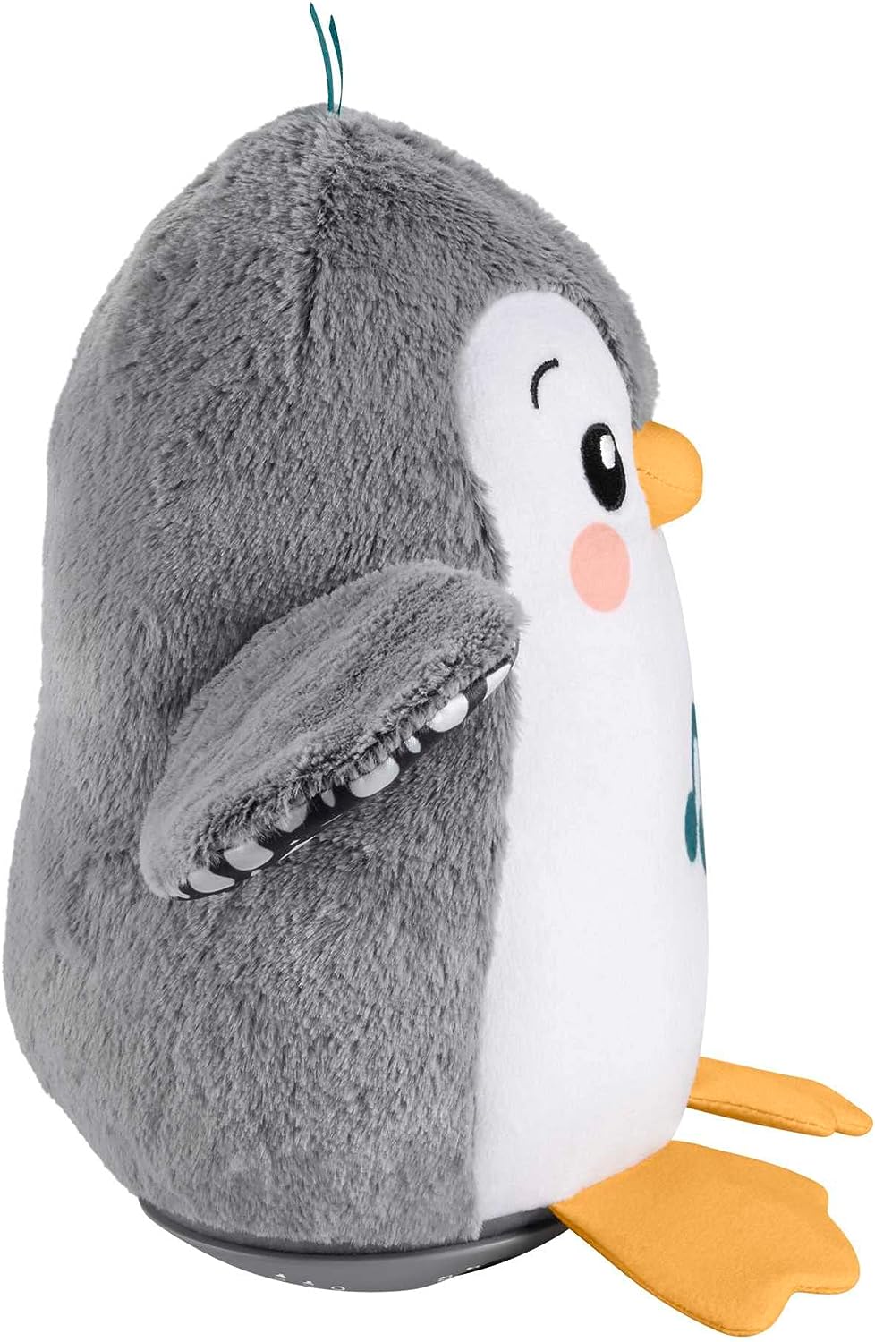 Fisher-Price Baby Tummy Time Toy Flap & Wobble Penguin, Plush with Music & Motion for Sensory Play Newborns Ages 0+ Months, HNC10