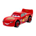 Mattel Disney Pixar Cars Night En Movimiento Rayo McQueen Coche de juguete que mueve los ojos, +4 años (HPH64
