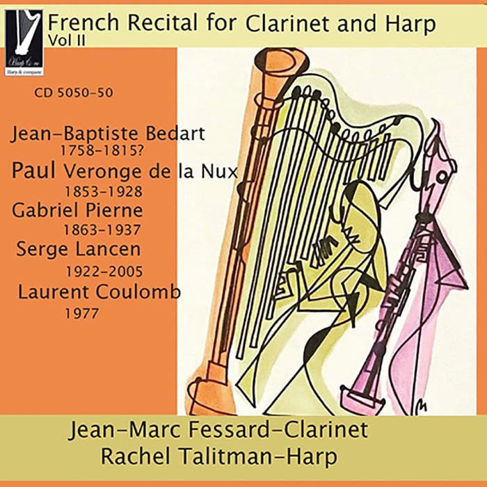 French Recital for Clarinet and Harp - Volume 2