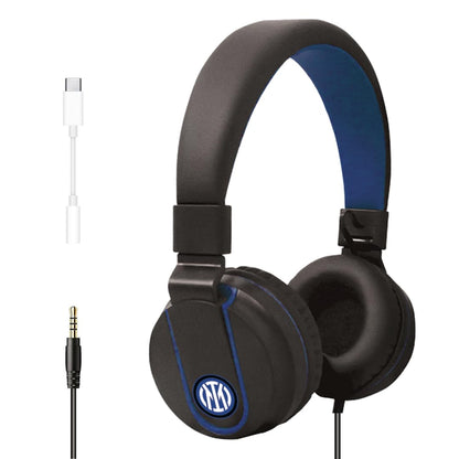 TECHMADE CUFFIE INTER CON MICROFONO INCORPORATO | COMPATIBILE CON PC, SMARTPHONE E CONSOLLE