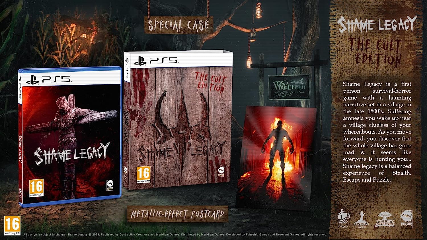 Shame Legacy: The Cult Edition (PlayStation 5)