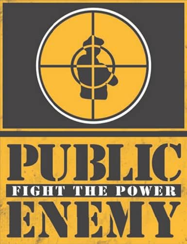 Amplified Public Enemy Yellow Fight The Power T-Shirt