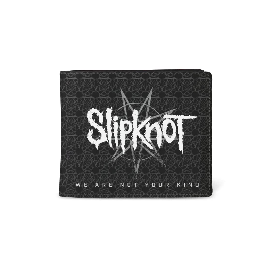 Rocksax Wallet Slipknot Wanyk Unsainted Money Organiser 10cm x 11cm x 1cm – Officially Licensed Merchandise