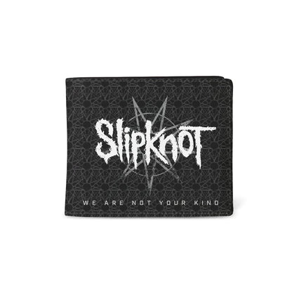 Rocksax Wallet Slipknot Wanyk Unsainted Money Organiser 10cm x 11cm x 1cm – Officially Licensed Merchandise
