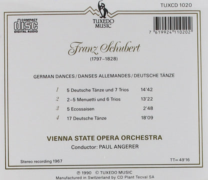 Schubert: German Dances & Trio