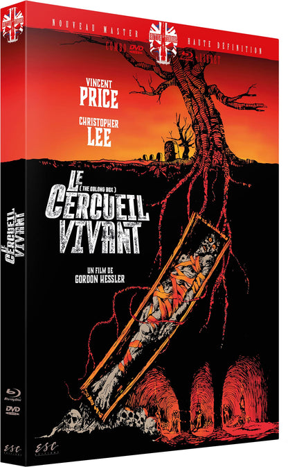 Le Cercueil Vivant + Livret/Blu-Ray+Dvd