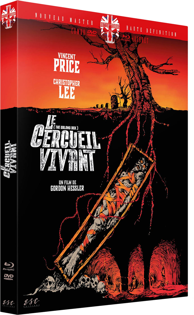 Le Cercueil Vivant + Livret/Blu-Ray+Dvd