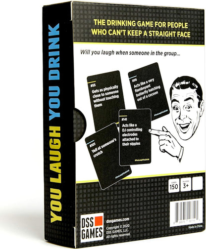 DSS Games | You Laugh You Drink | Card Game | Party Game | English