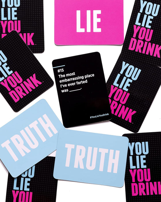 DSS Games Lie You Drink-Das Trinkspiel für Leute, die gerne lügen , Rose, S
