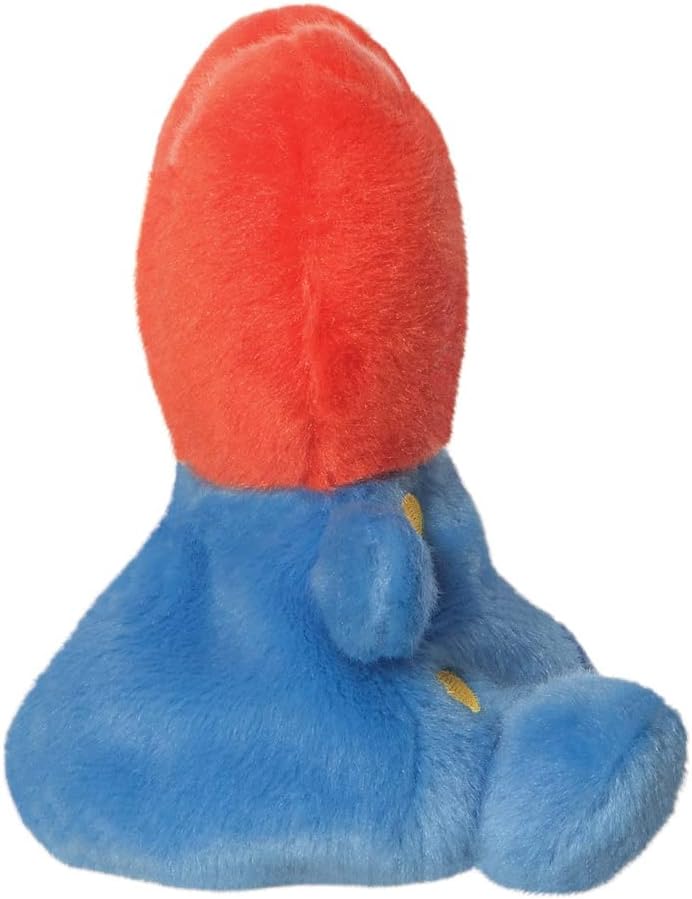 AURORA, 61506, BT21 TATA Palm Pal, 5In, Eco-friendly soft toy, Red & Blue