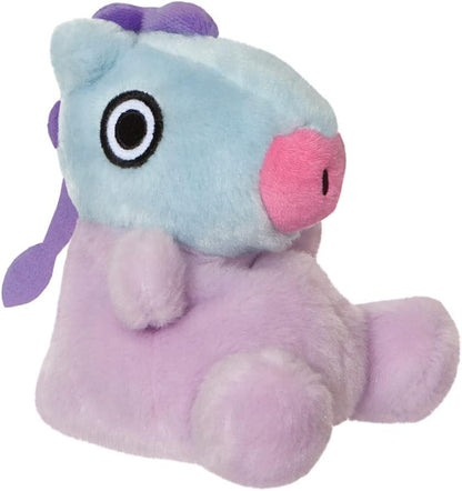 AURORA, 61508, BT21 MANG Palm Pal, 5In, Eco-friendly soft toy, Purple & Blue