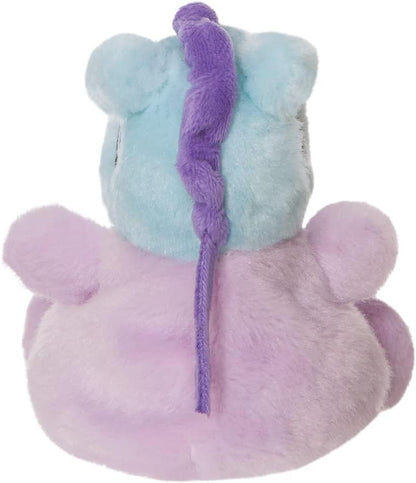 AURORA, 61508, BT21 MANG Palm Pal, 5In, Eco-friendly soft toy, Purple & Blue