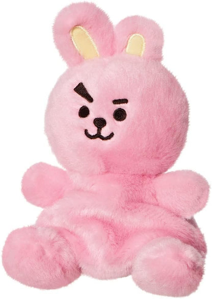 AURORA, 61510, BT21 COOKY Palm Pal, 5In, Eco-friendly soft toy, Pink