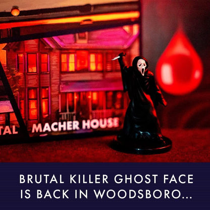 FUNKO GAMES Presents: Scream - The Game | Thrilling Mystery Horror Board Game with Interactive iOS/Android App | For 3-8 Players Ages 13+