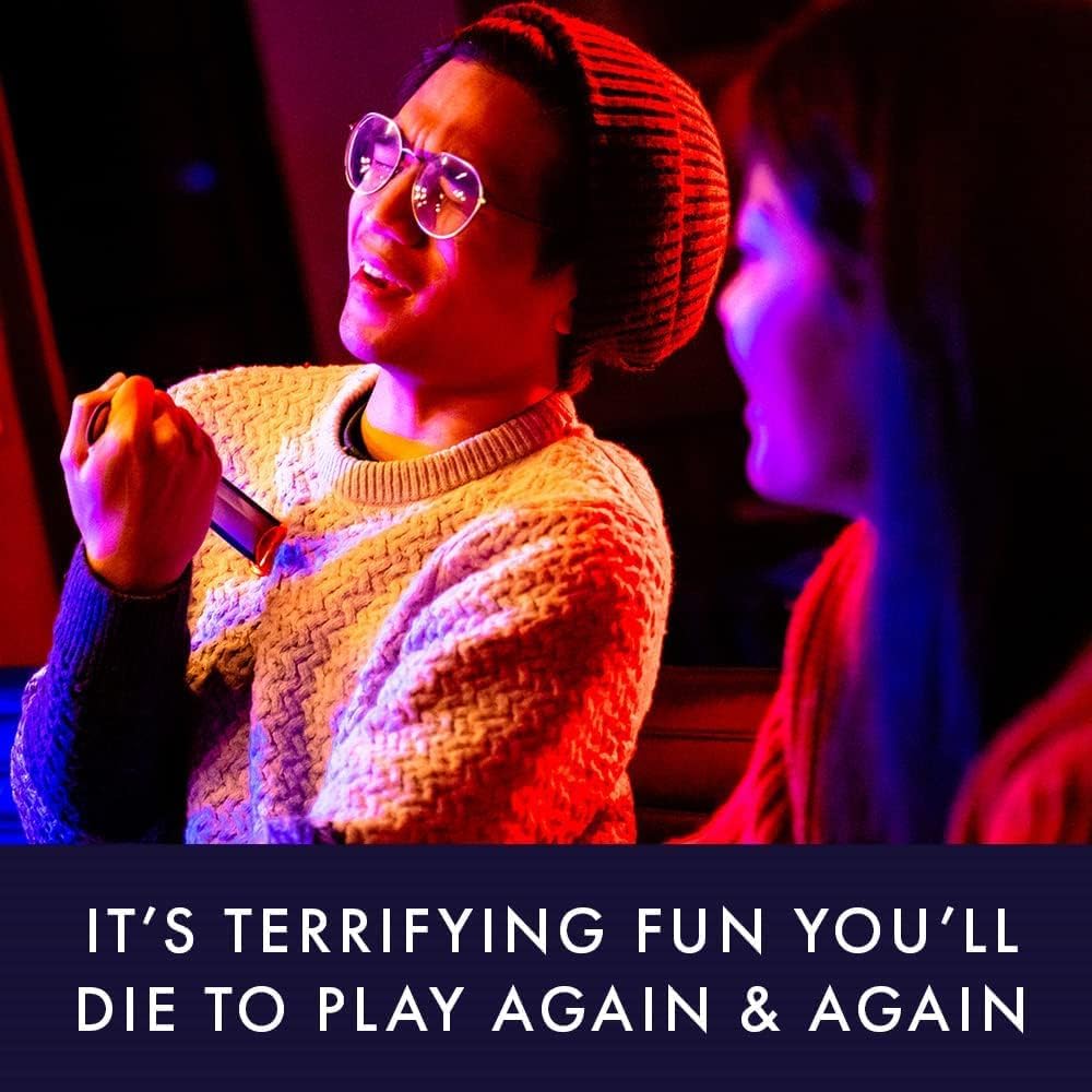 FUNKO GAMES Presents: Scream - The Game | Thrilling Mystery Horror Board Game with Interactive iOS/Android App | For 3-8 Players Ages 13+