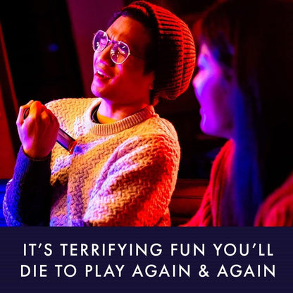 FUNKO GAMES Presents: Scream - The Game | Thrilling Mystery Horror Board Game with Interactive iOS/Android App | For 3-8 Players Ages 13+