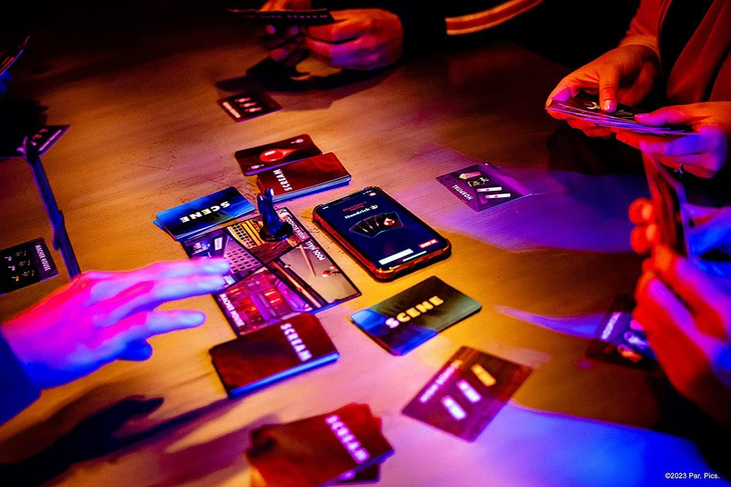 FUNKO GAMES Presents: Scream - The Game | Thrilling Mystery Horror Board Game with Interactive iOS/Android App | For 3-8 Players Ages 13+