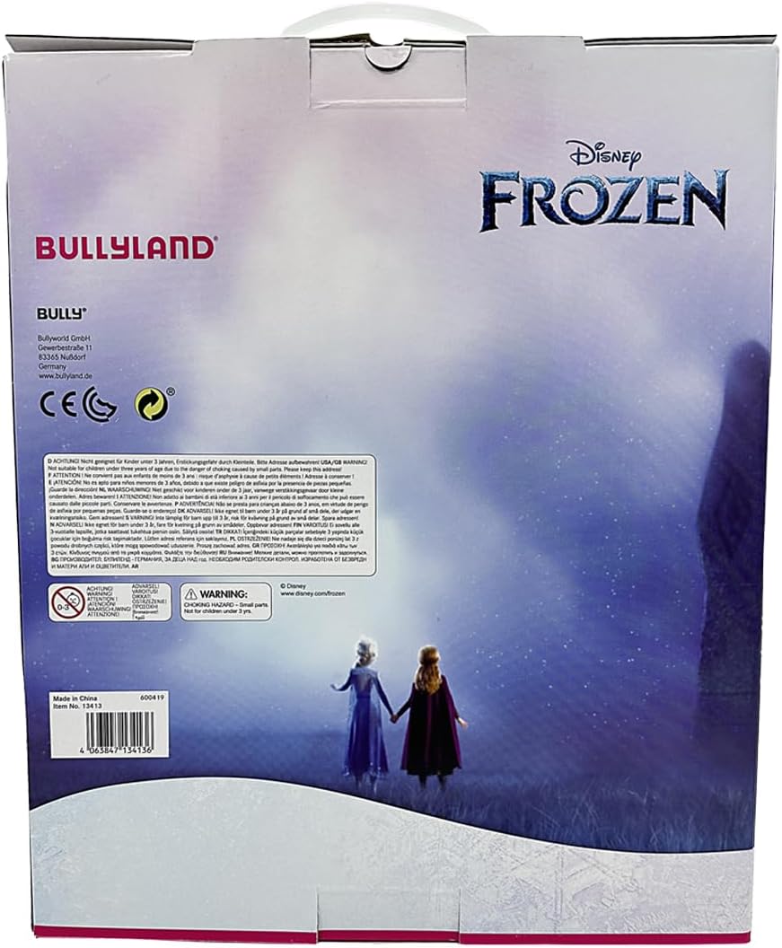 Bullyland 13413 - Spielfiguren Jubiläums-Set Prinzessin Elsa, Anna, Kristoff, Sven und Olaf aus Walt Disney Die Eiskönigin, ideal als kleines Geschenk für Kinder ab 3 Jahren