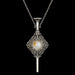 The Noble Collection Fantastic Beasts Gellert Grindelwald Pendant - 3in (8cm) Officially Licensed Fantastic Beasts Film Set Movie Prop Replica Pendant Necklace Jewellery Gifts