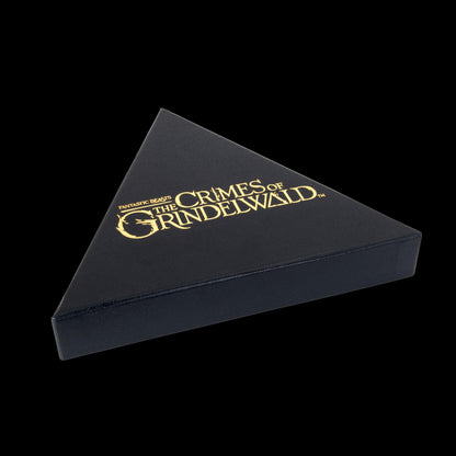 The Noble Collection Fantastic Beasts Gellert Grindelwald Pendant - 3in (8cm) Officially Licensed Fantastic Beasts Film Set Movie Prop Replica Pendant Necklace Jewellery Gifts