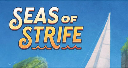 Rio Grande Games Seas of Strife - Rio Grande Games, Trick Taking -Card Game, Ages 14+, 3-6 Players, 45 Min