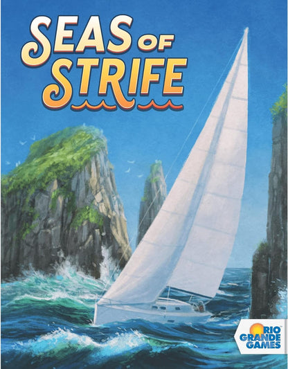 Rio Grande Games Seas of Strife - Rio Grande Games, Trick Taking -Card Game, Ages 14+, 3-6 Players, 45 Min