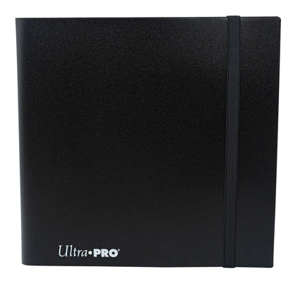 Ultra PRO - Eclipse 12-Pocket Jet Black PRO-Binder for 480 Cards Standard Size Cards, Protects Collectible Cards, Gaming Cards and Sports Cards In Ultra PRO Deck Protector Sleeves