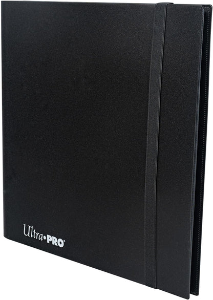 Ultra PRO - Eclipse 12-Pocket Jet Black PRO-Binder for 480 Cards Standard Size Cards, Protects Collectible Cards, Gaming Cards and Sports Cards In Ultra PRO Deck Protector Sleeves