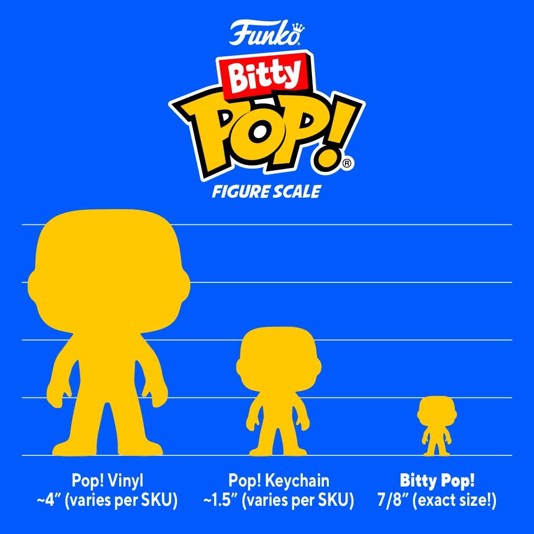 Funko Bitty Pop! Star Wars - Princess Leia™, R2-D2™, C-3PO™ und eine Überraschungs-Mini-Figur - 0.9 Inch (2.2 cm) Sammlerstück Stapelbares Display-Regal Inklusive - Geschenkidee - Movies Fans