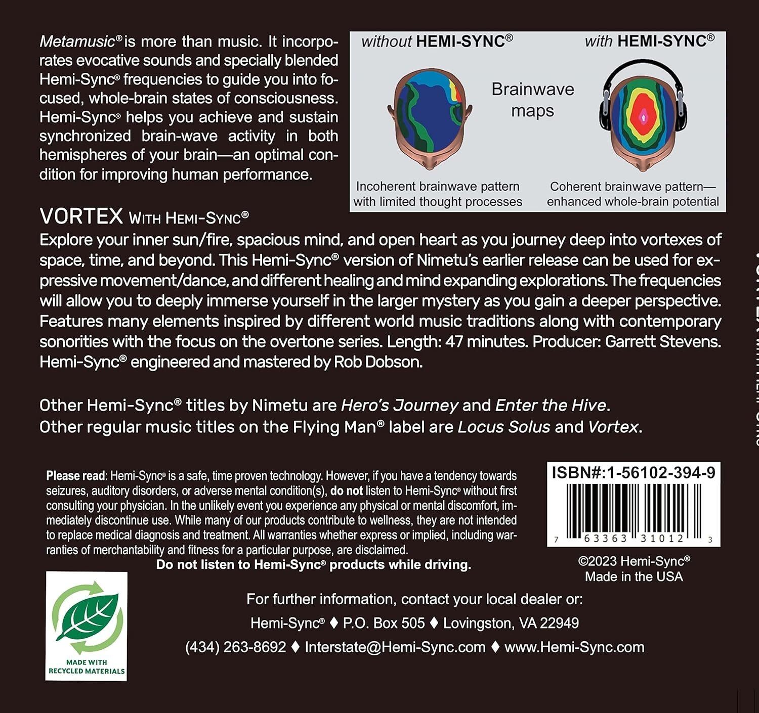 Vortex With Hemi-Sync