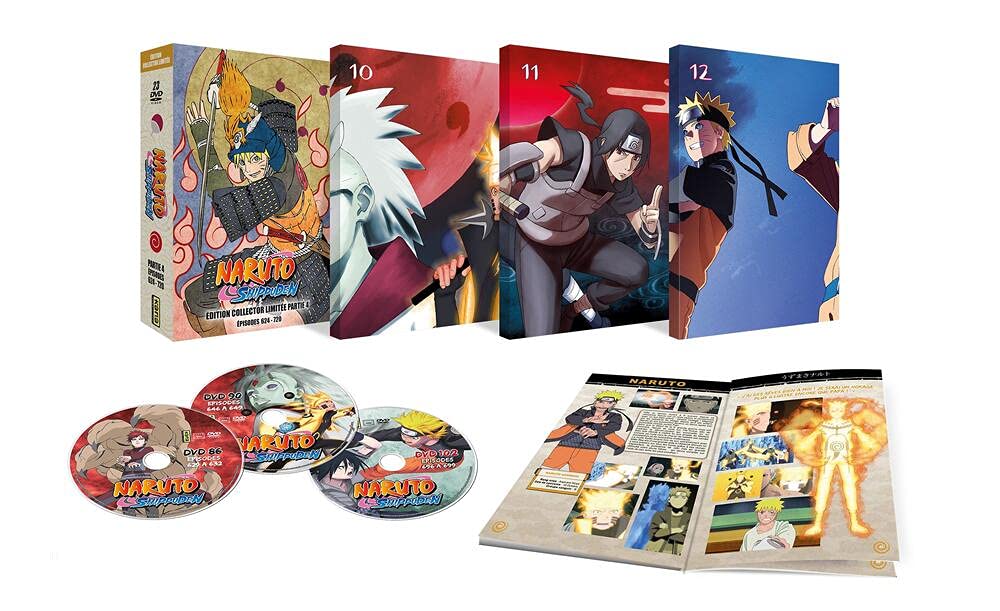 Naruto shippuden - volume 4 - épisodes 624 à 720