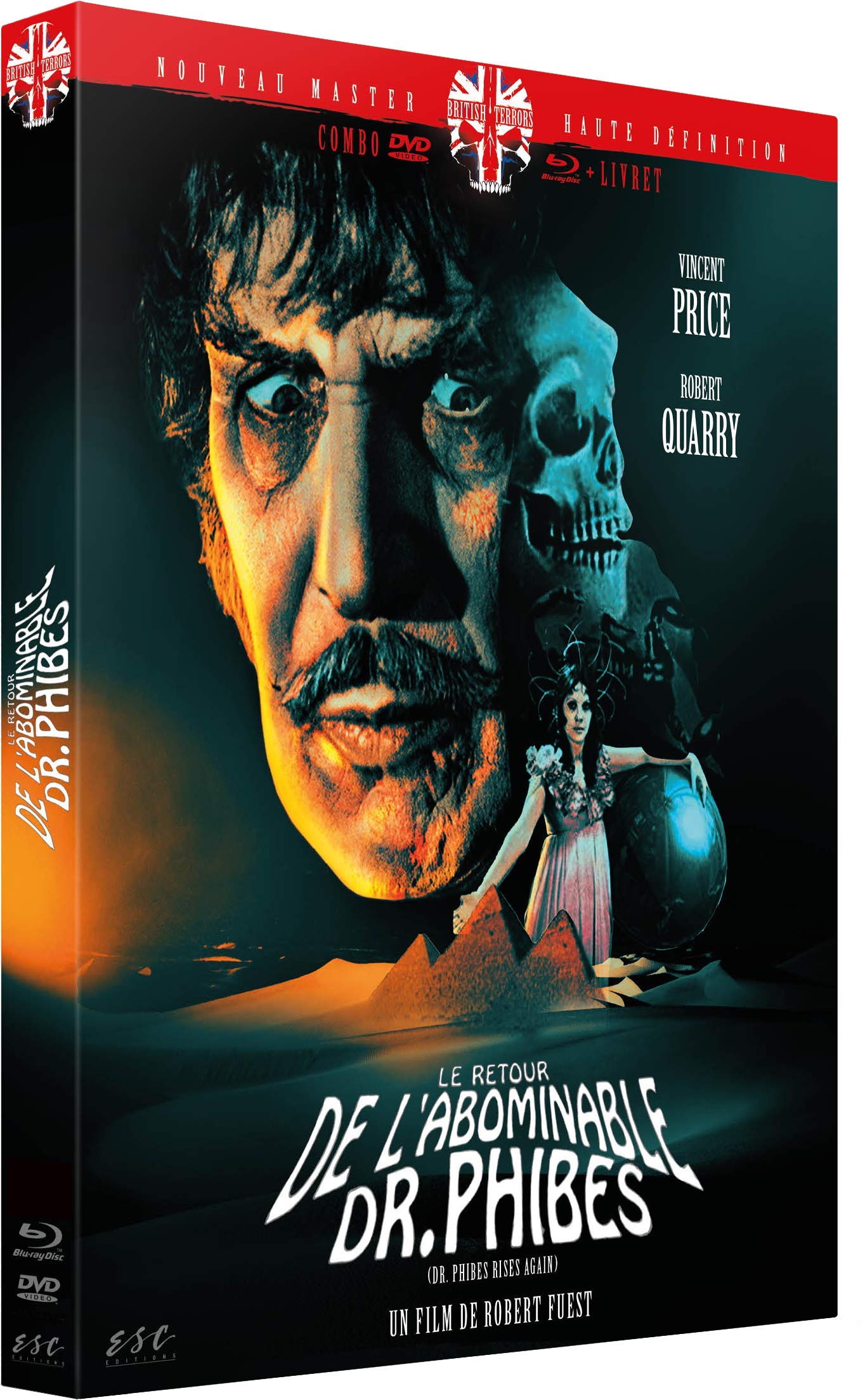 Retour De L`Abominable Dr Phibes (Le) (Edition Livret) (Blu-Ray+Dvd) - (Italian Import)