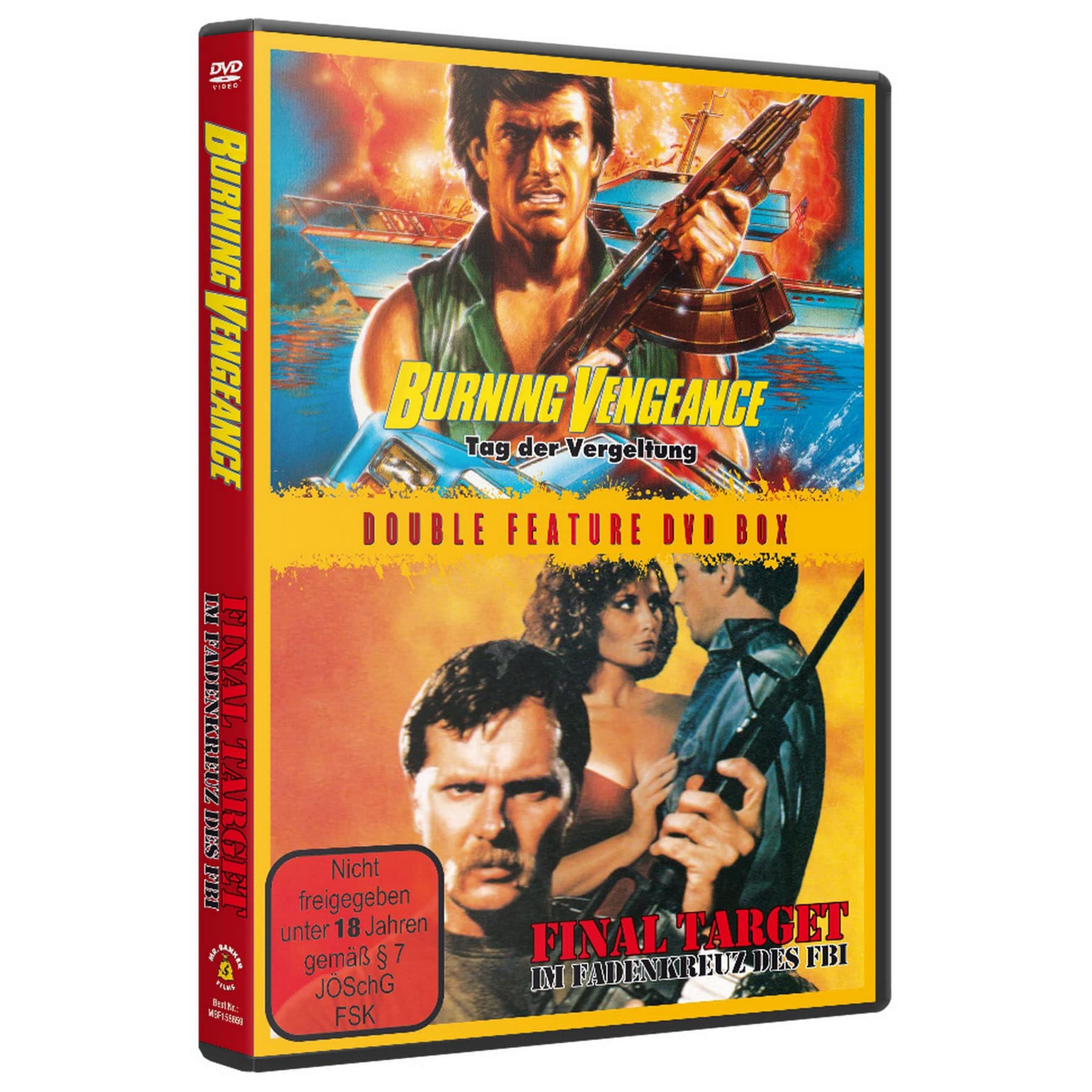 Double Feature: Burning Vengeance & Final Target - Uncut