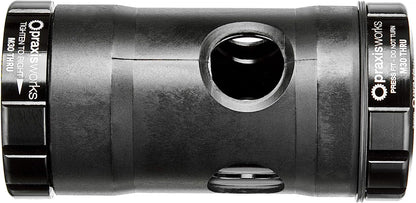 Praxis Black PEDALIER M30 Thru BB30/PF30 73mm MTB 73-4101R, Adults Unisex, Standard