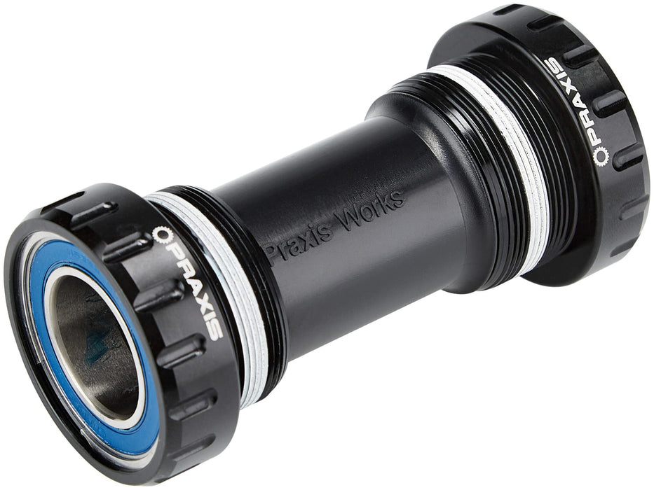 Praxis Boitier de pédalier M24 BSA BB ENG Threaded GXP 68-73mm
