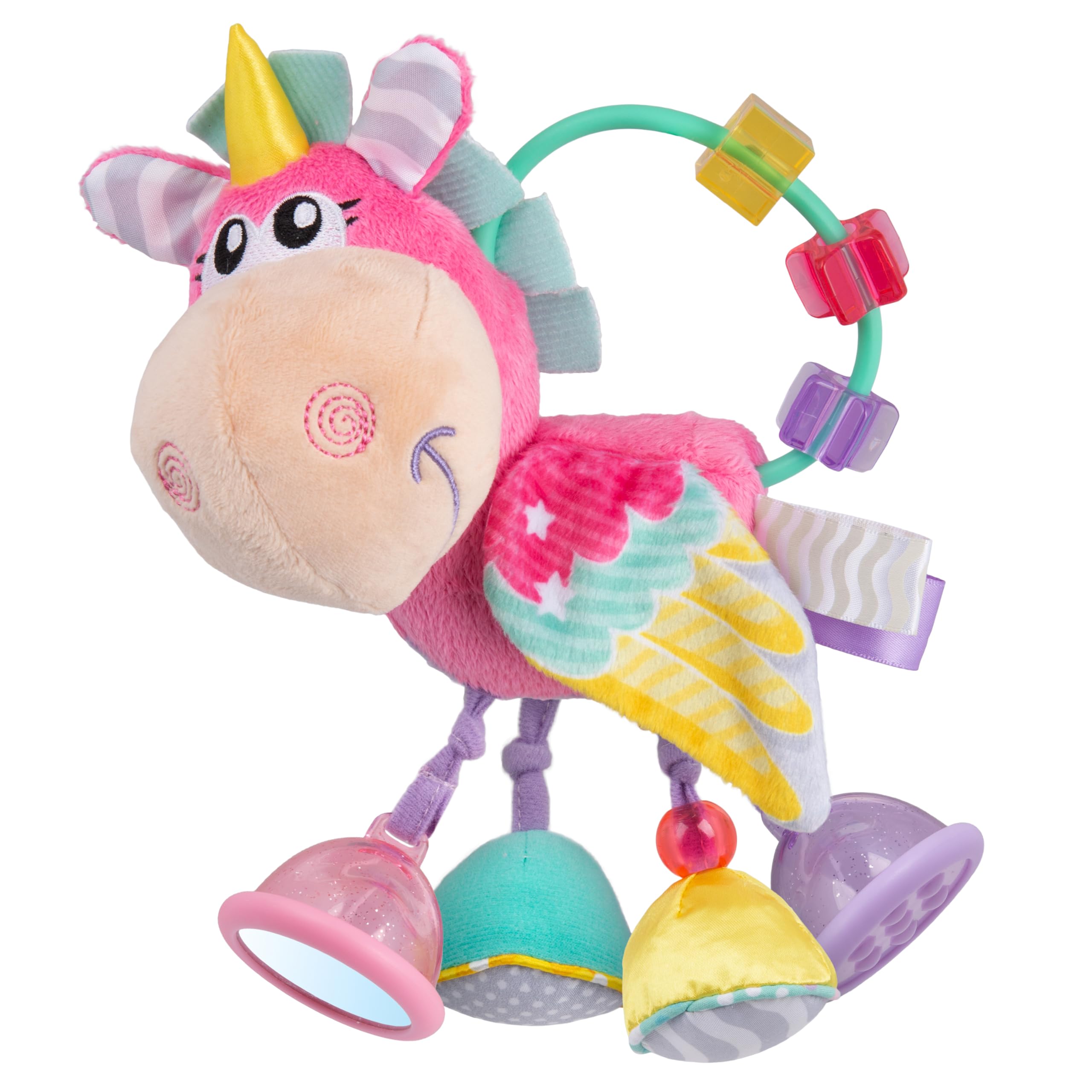 Playgro - Unicorn Activity Rattle - Pink - (10188463