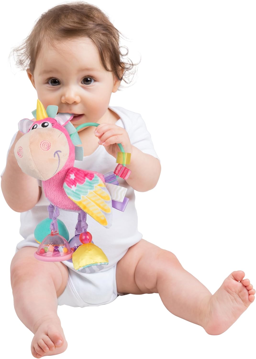 Playgro - Unicorn Activity Rattle - Pink - (10188463