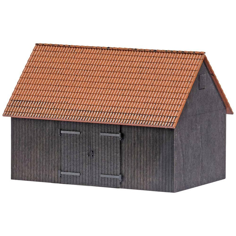 Busch 1900 H0 Barn with Tile Roof