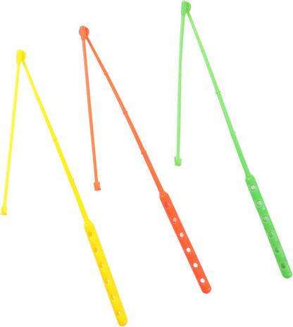 Toi-Toys Electronic Fish Fishing Game with Three Fishing Rods Electric Fishing Rod for Children - Fun at Children's Birthday, Perfect for Game Evening Party Game