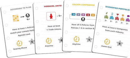 Hegemony: Crisis & Control Expansion - Add New Automas & Modules, Solo Play, Unique Asymmetric Card Driven Game Board Game, Ages 14+, 1-4 Players