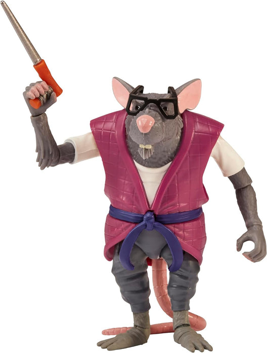 Teenage Mutant Ninja Turtles 83286CO Mutant Mayhem 4-Inch Splinter Basic Action Figure. Ideal Present for Boys 4 to 7 Years and TMNT Fans, Multicolor