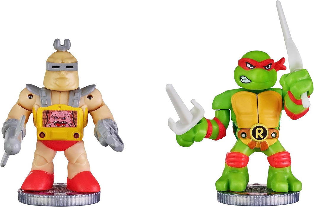 Legends Of Akedo Teenage Mutant Ninja Turtles, Mini Battling Warriors Versus Pack Raphael Vs Krang Raphael V Krang