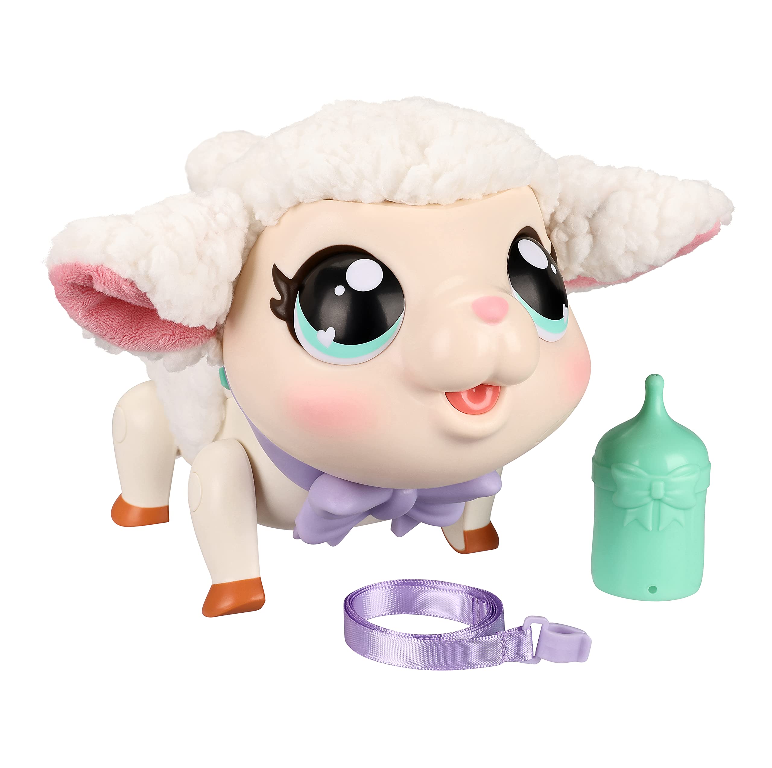 Little Live Pets - My Pet Lamb | Soft and Wooly Interactive Toy Lamb That Walks, Dances 20+ Sounds & Reactions, Batteries Included, For Kids Ages 5+