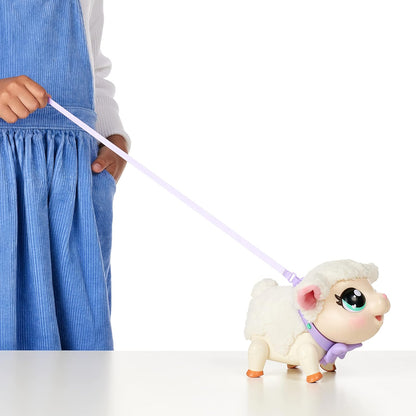 Little Live Pets - My Pet Lamb | Soft and Wooly Interactive Toy Lamb That Walks, Dances 20+ Sounds & Reactions, Batteries Included, For Kids Ages 5+