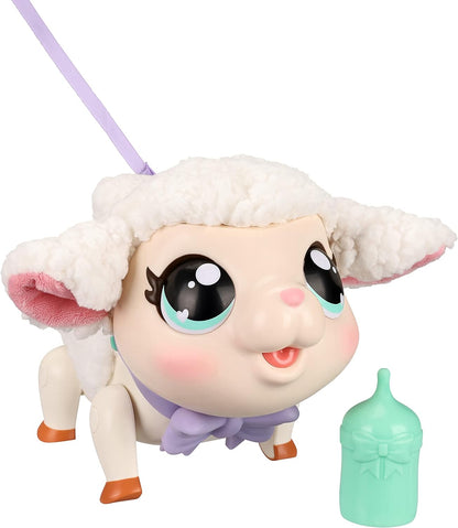 Little Live Pets - My Pet Lamb | Soft and Wooly Interactive Toy Lamb That Walks, Dances 20+ Sounds & Reactions, Batteries Included, For Kids Ages 5+