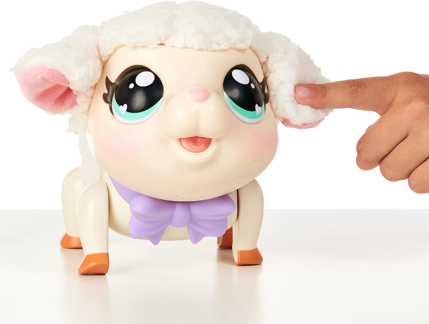 Little Live Pets - My Pet Lamb | Soft and Wooly Interactive Toy Lamb That Walks, Dances 20+ Sounds & Reactions, Batteries Included, For Kids Ages 5+