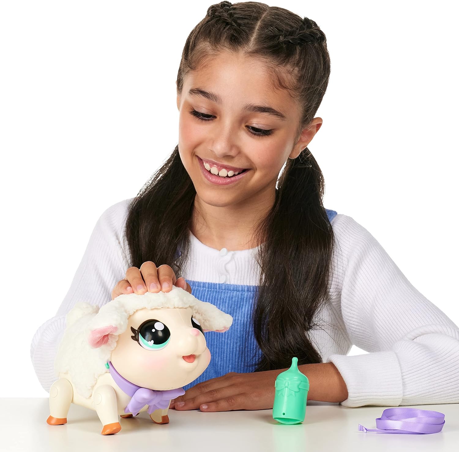 Little Live Pets - My Pet Lamb | Soft and Wooly Interactive Toy Lamb That Walks, Dances 20+ Sounds & Reactions, Batteries Included, For Kids Ages 5+