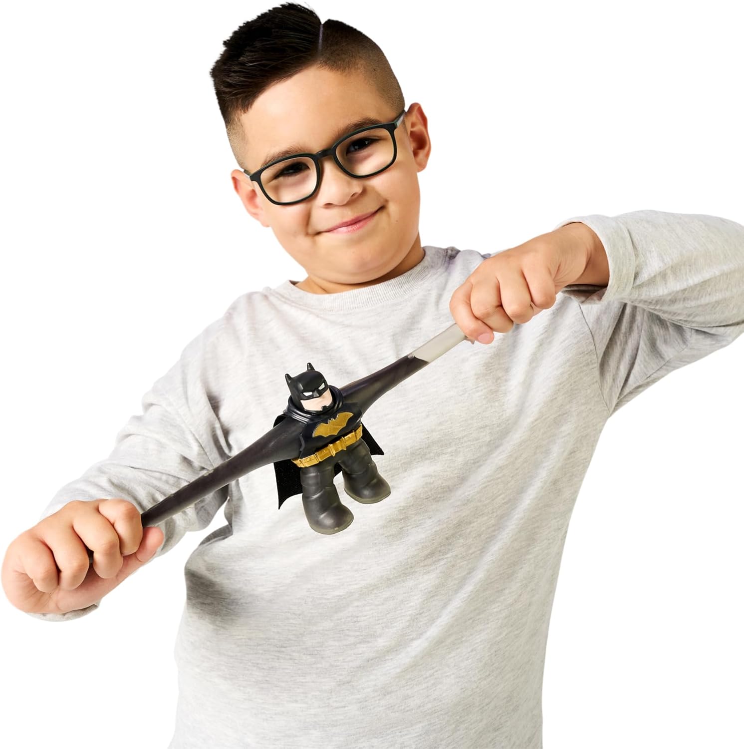 Heroes of Goo Jit Zu Goo Shifters DC Super Hero Stretchy Action Figure Night Power Batman. Incredibly Stretchy DC 4.2-Inch Toy Figure. Crush the Core