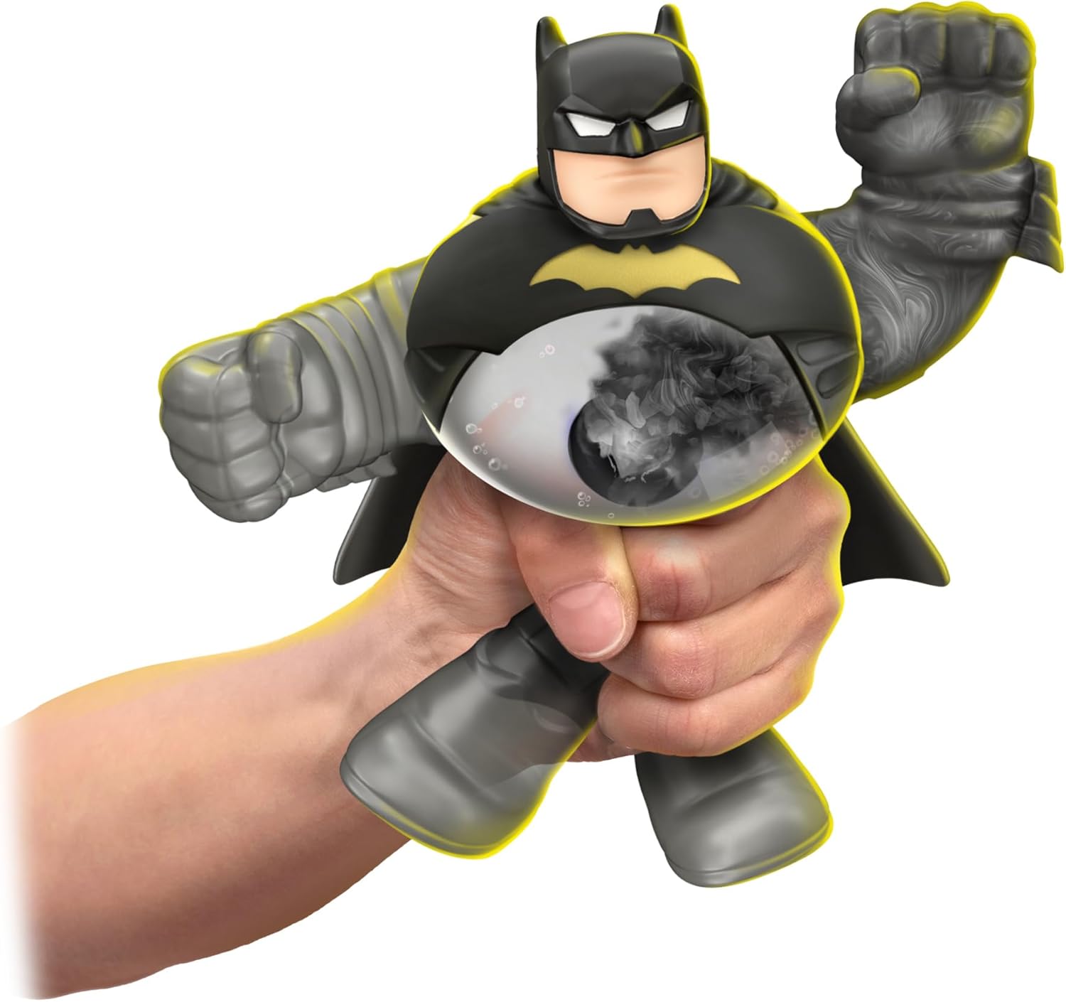 Heroes of Goo Jit Zu Goo Shifters DC Super Hero Stretchy Action Figure Night Power Batman. Incredibly Stretchy DC 4.2-Inch Toy Figure. Crush the Core